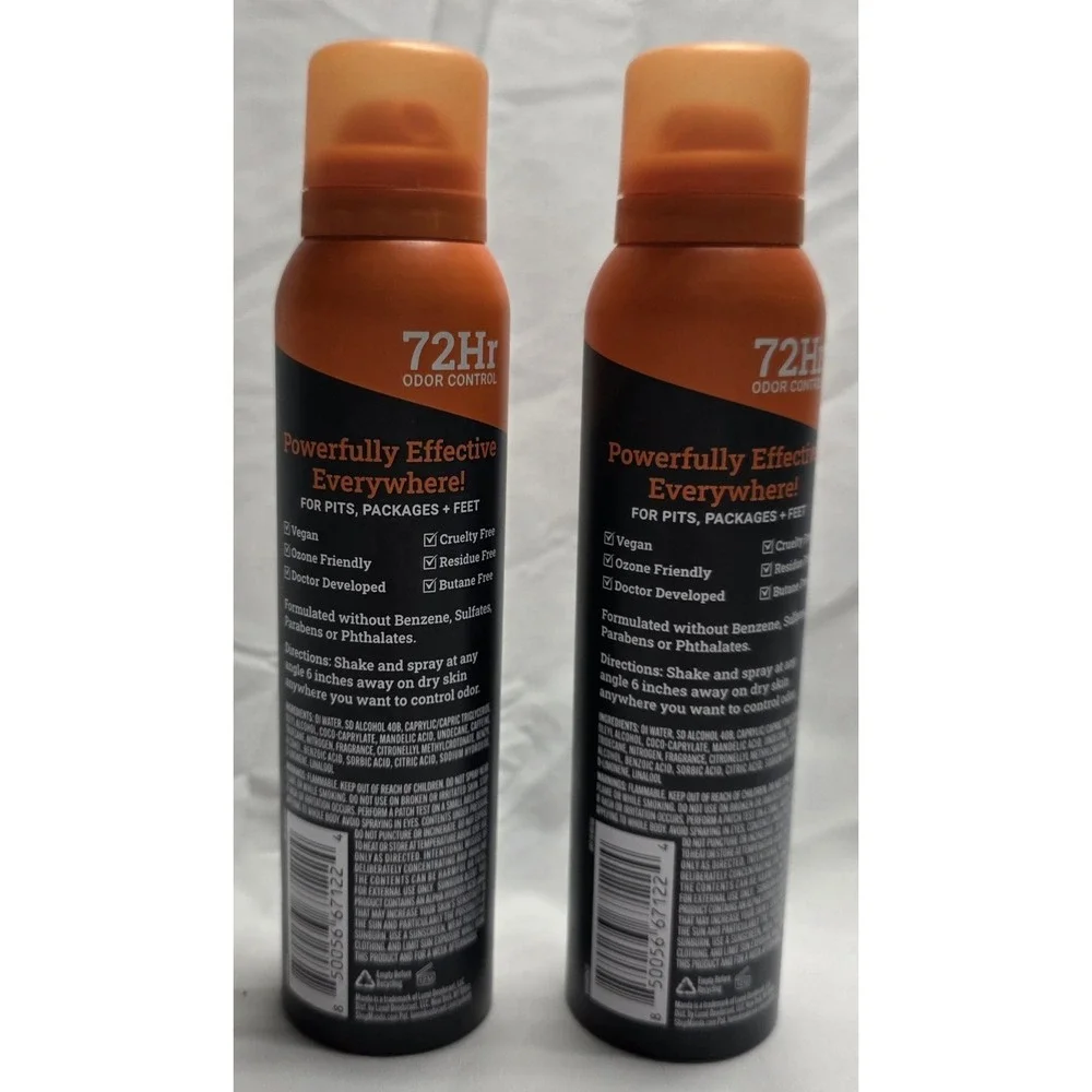 Mando Whole Body Deodorant Mt Fuji 3.6‎ Oz X 2